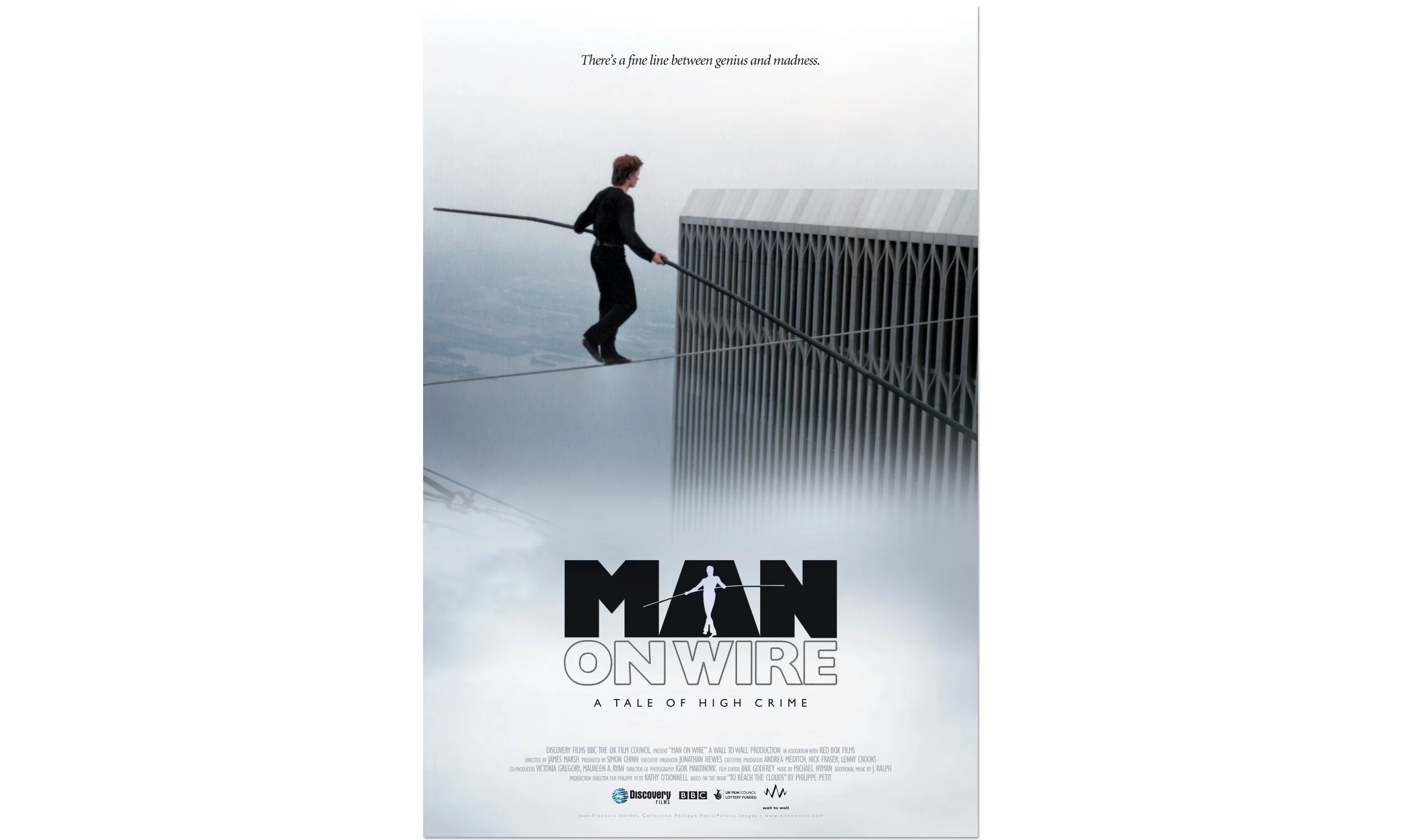 MAN ON WIRE — Janet K Daniel Creative